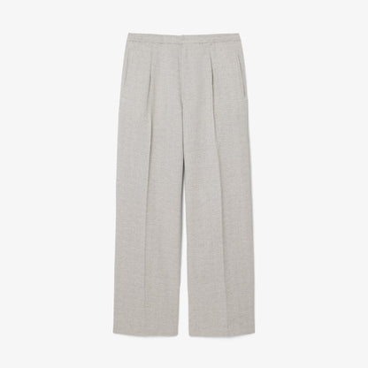 Pantalon en tissu flammé coupe décontractée
