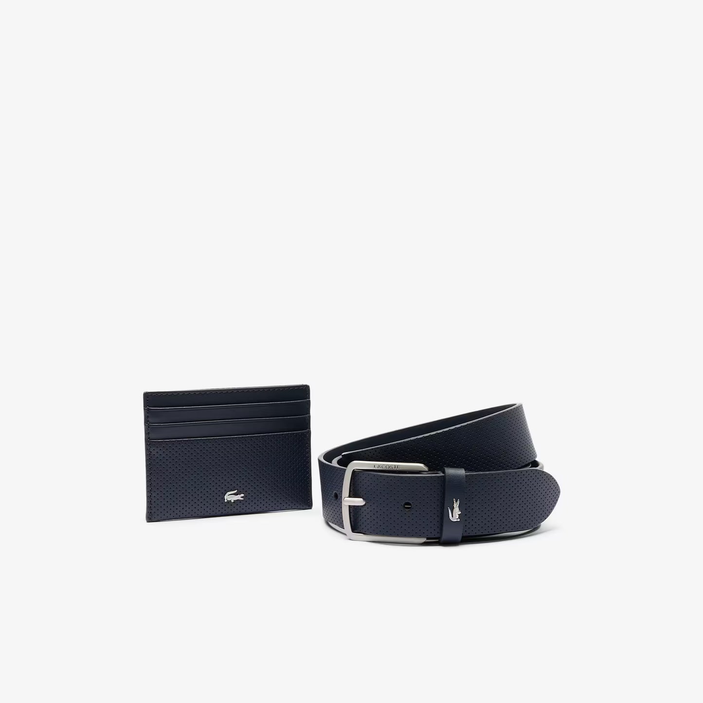 Coffret cadeau Ceinture en cuir/Porte-cartes