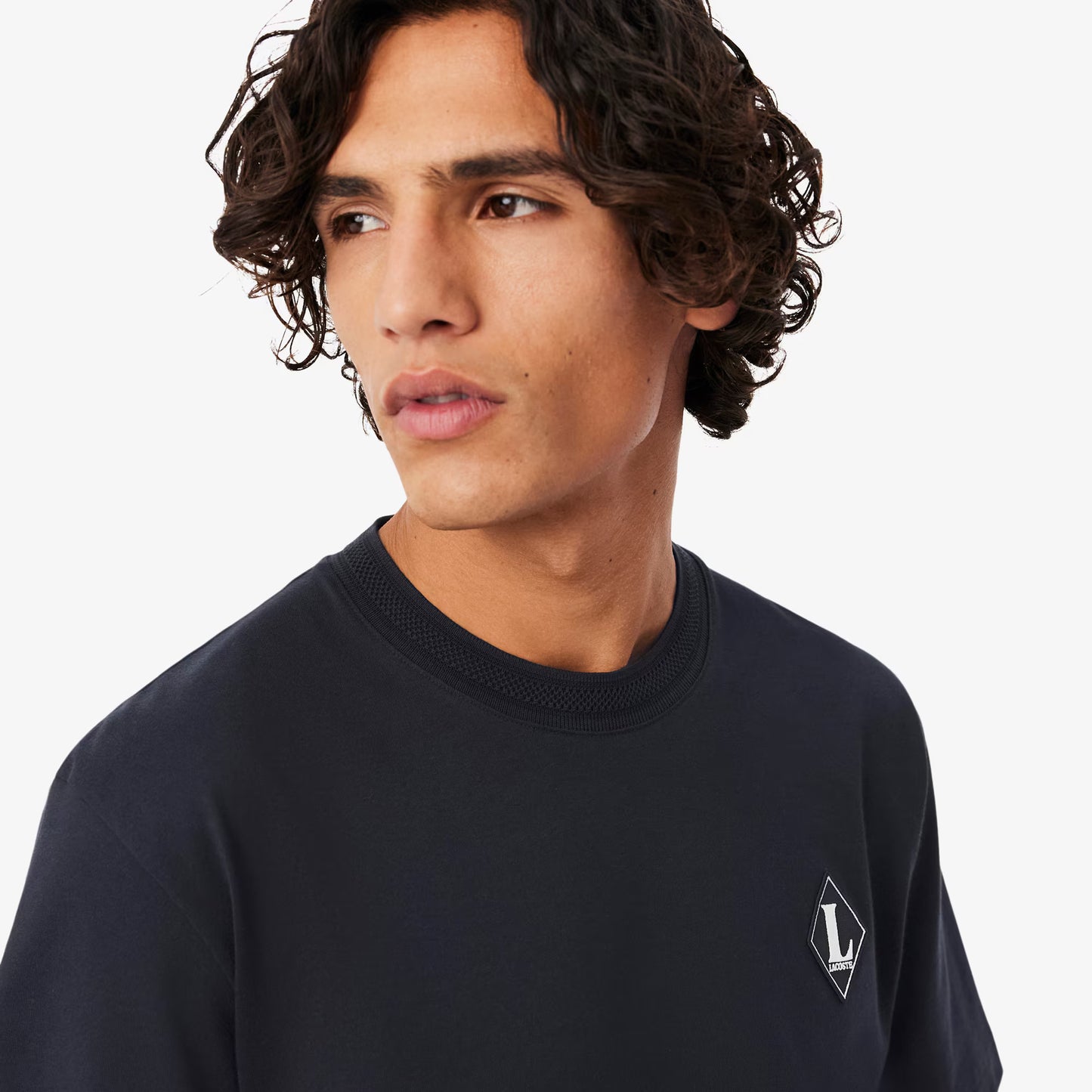 T-shirt avec badge "Fabriqué en France"