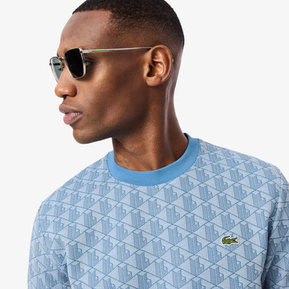 T-shirt en jacquard monogrammé