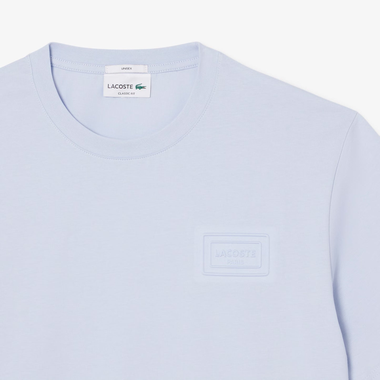 T-shirt en coton à logo en relief