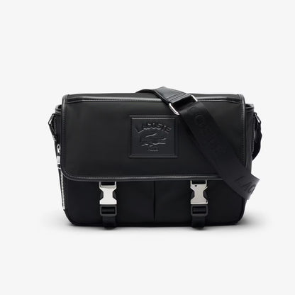 Sac bandoulière classique à rabat Lacoste