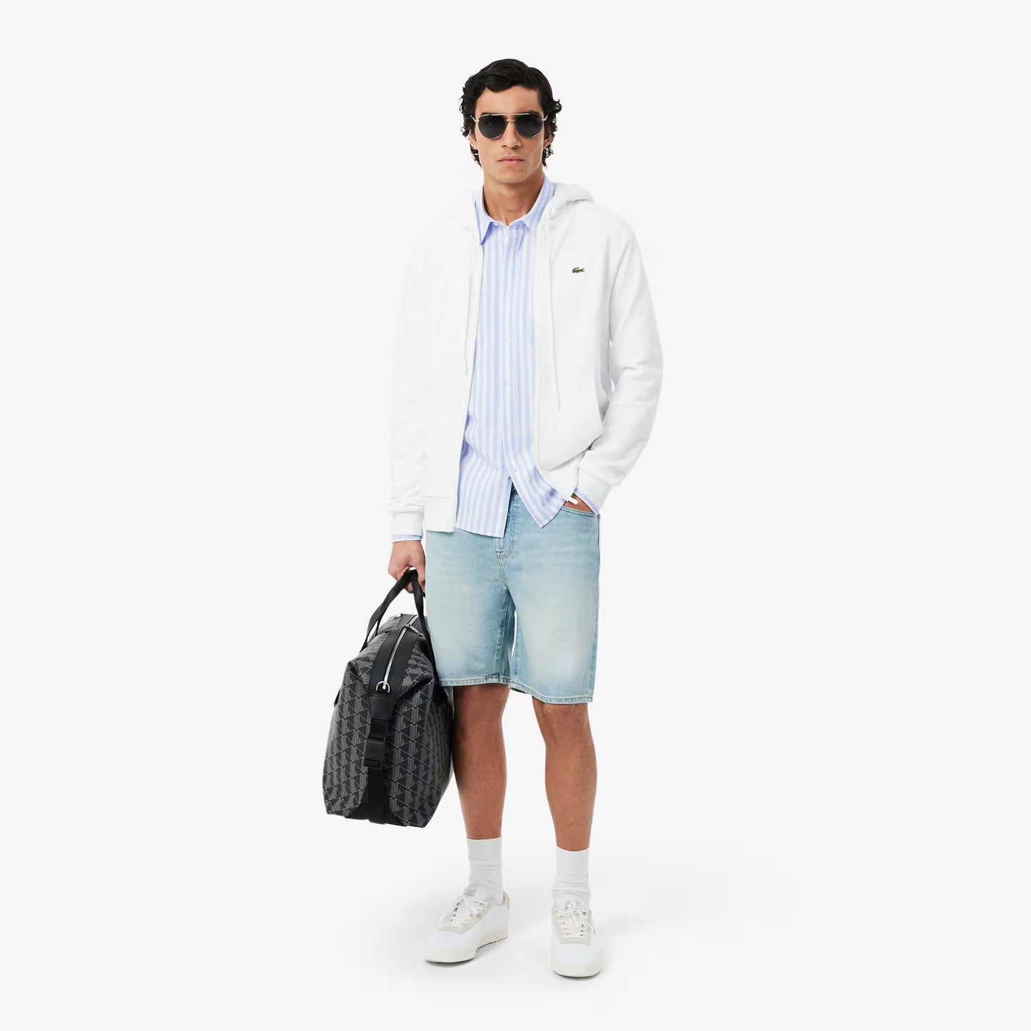 Chemise Oxford rayée coupe classique