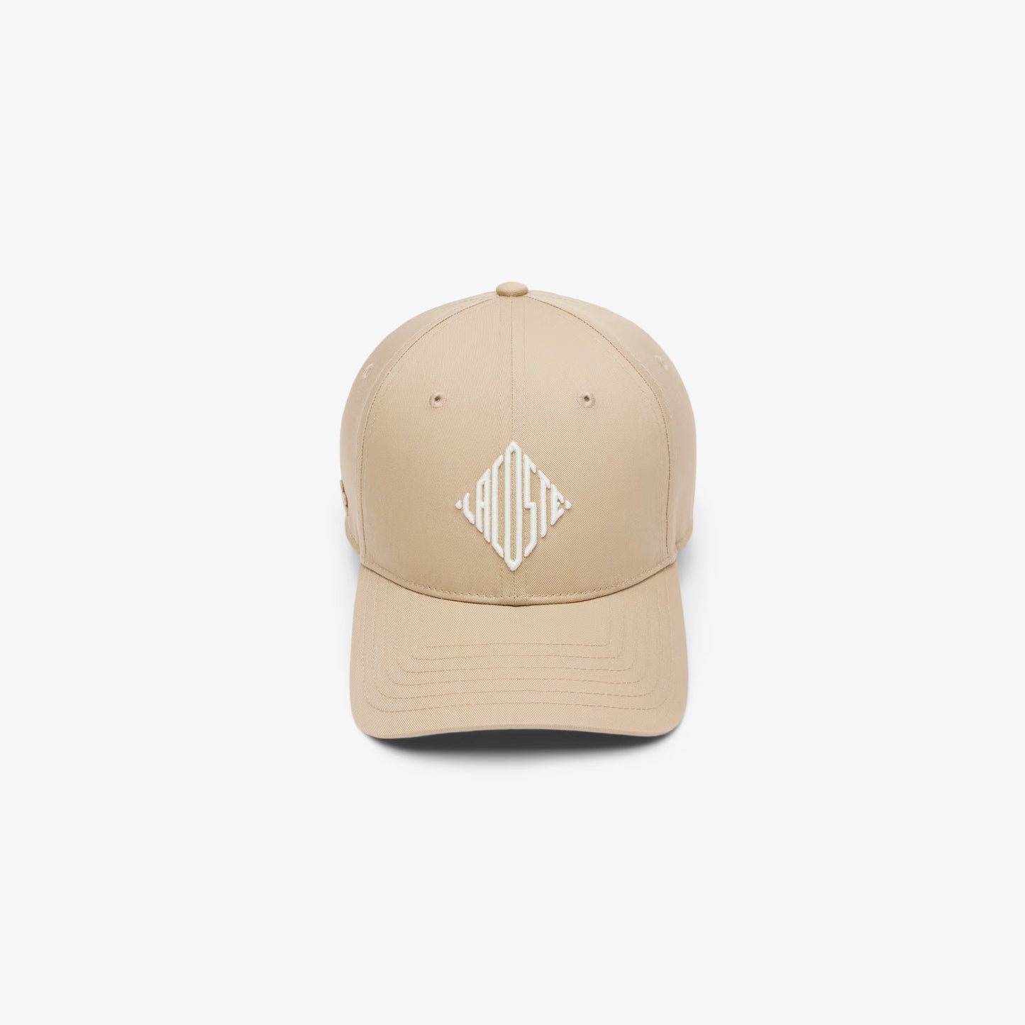 Casquette en sergé de coton brodé