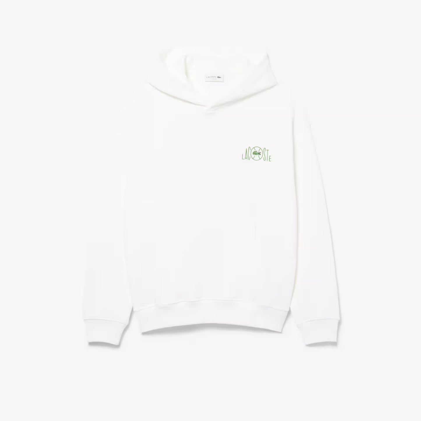Sweat à capuche en polaire imprimé multiple
