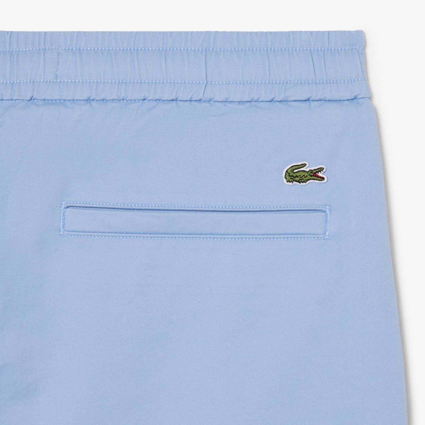 Short en coton stretch coupe droite