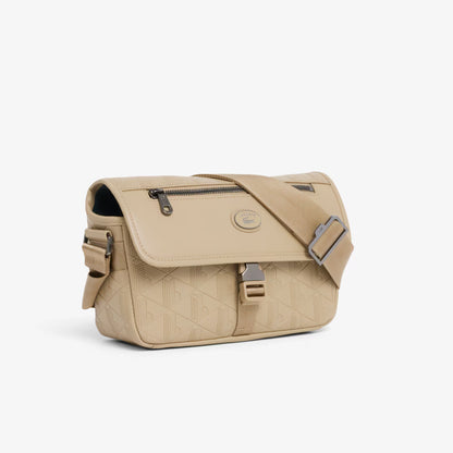 Petit sac à rabat en cuir Monogram