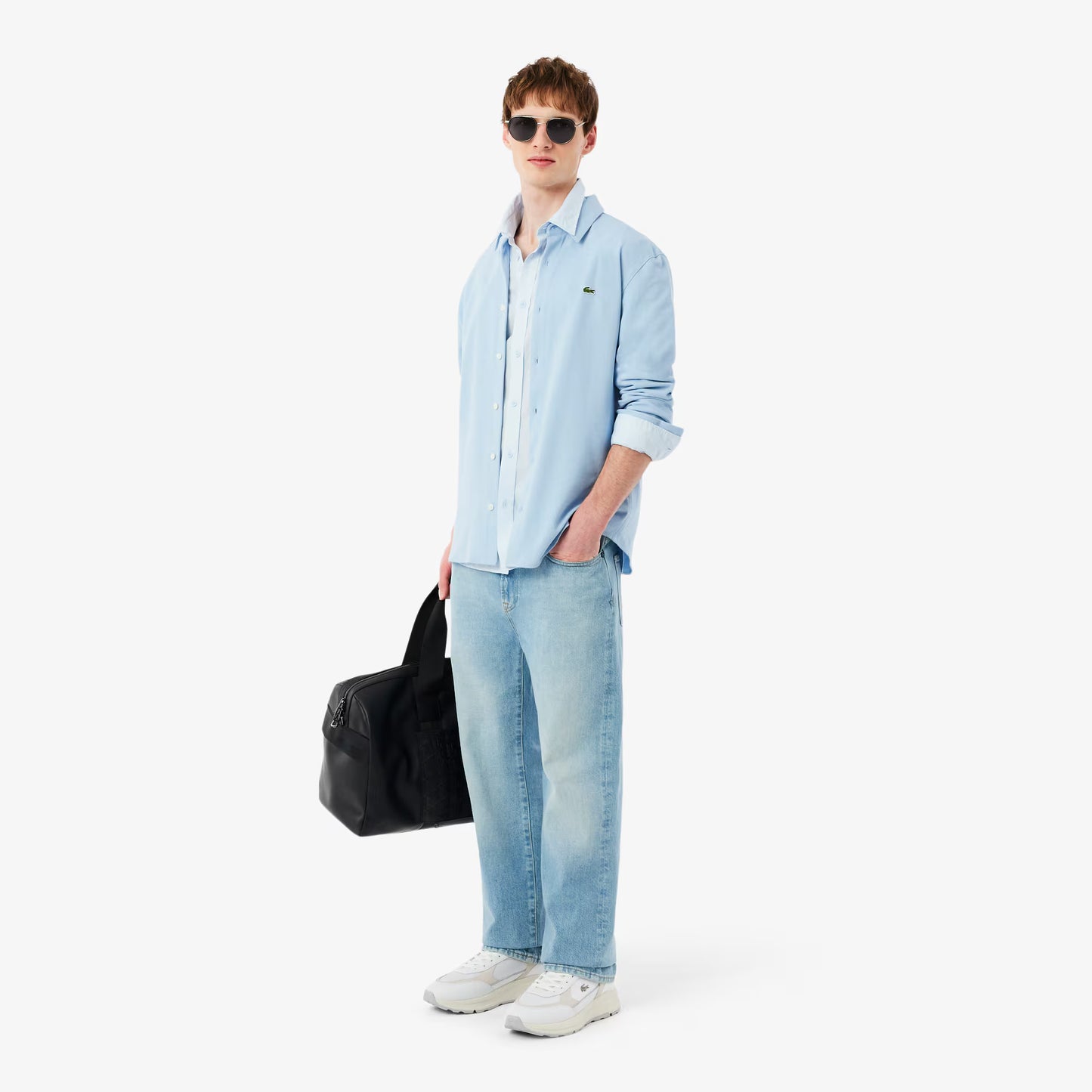 Baskets en daim pour homme Run Set