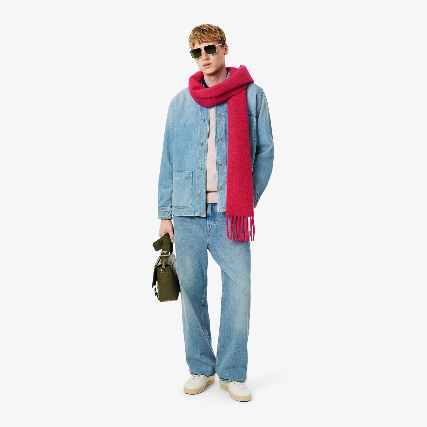 Surchemise Veste en Jean Coton Épais