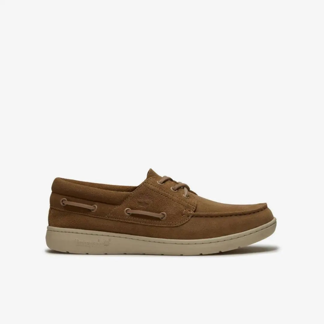Portofino Pier Boat Shoe Medium Beige Nubuck