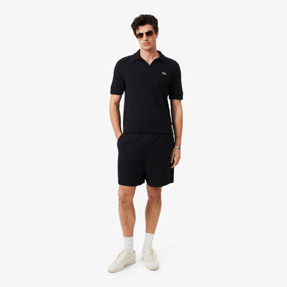 Short en maille bouclette