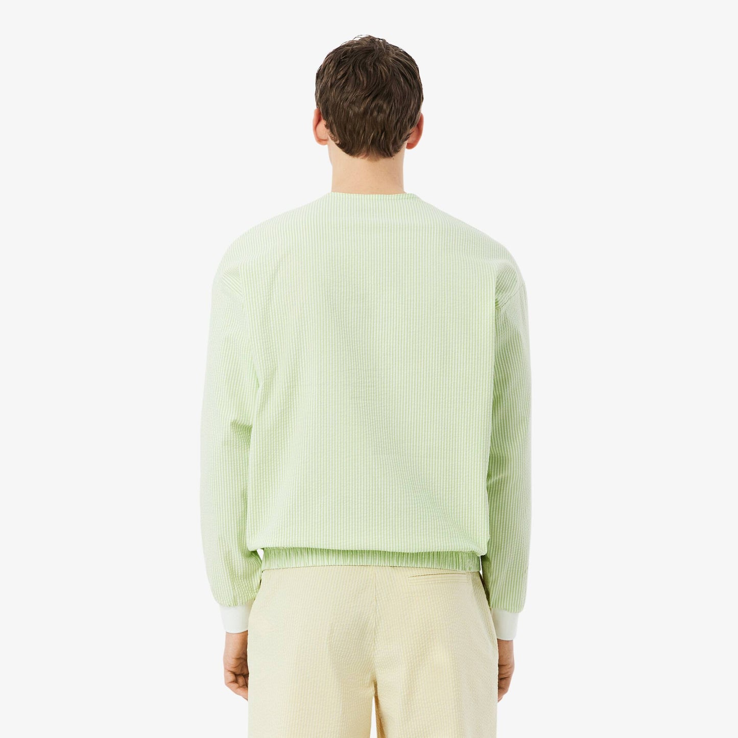 Sweat-shirt de golf en seersucker ultra-sec