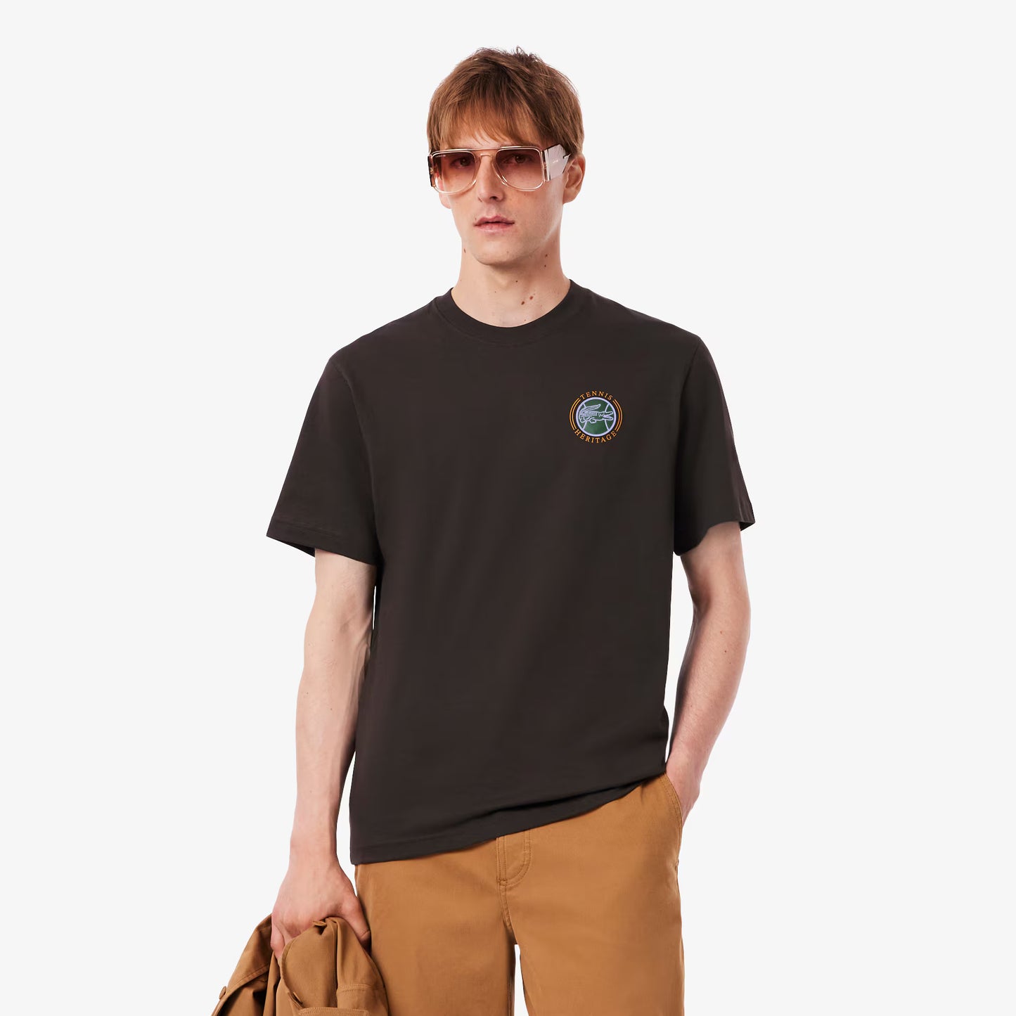 T-shirt en jersey à imprimés multiples