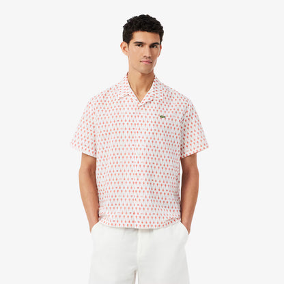 Chemise à imprimé édition Roland-Garros