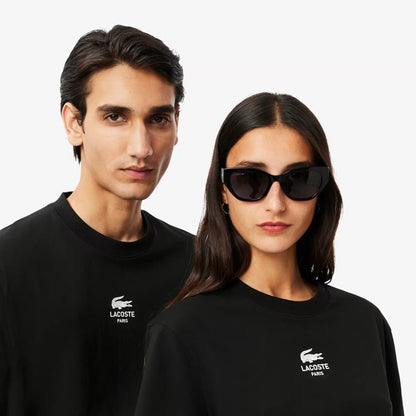 T-shirt en coton imprimé signature