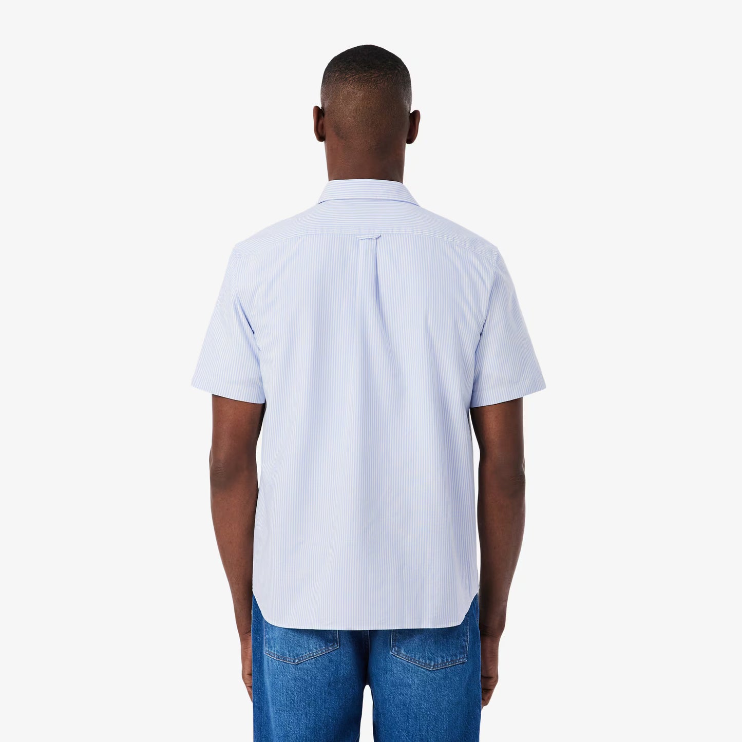 Chemise Oxford à manches courtes coupe droite