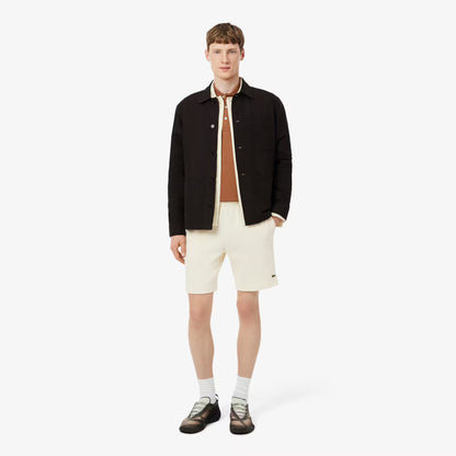 Shorts en molleton coupe droite