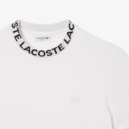 T-shirt en piqué Jacquard