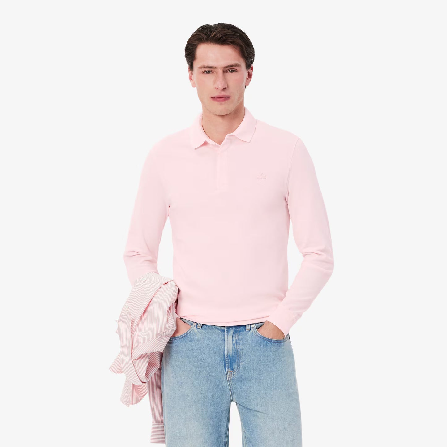 Polo Regular Fit en Piqué Stretch Paris