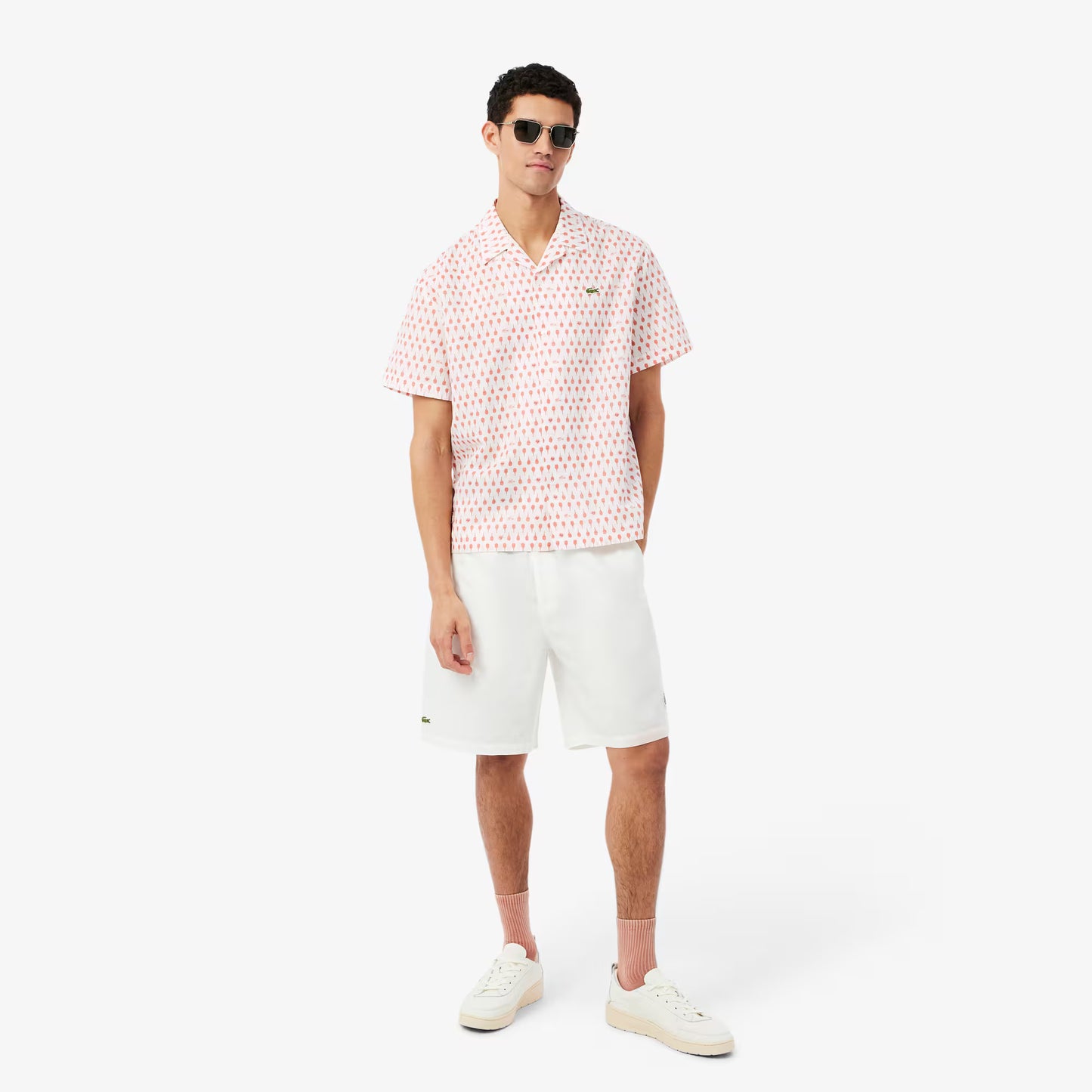 Chemise à imprimé édition Roland-Garros