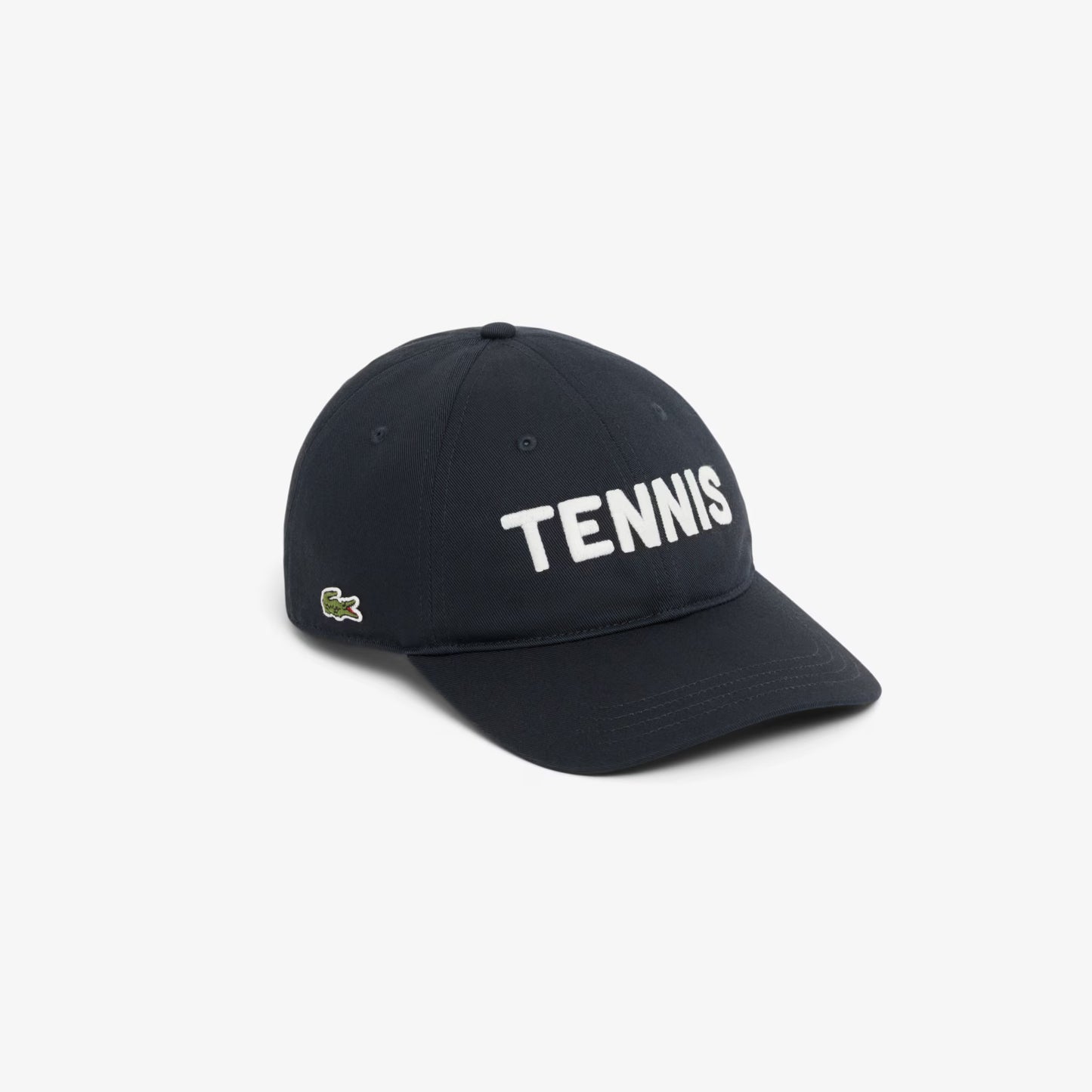 Casquette en sergé de coton brodé