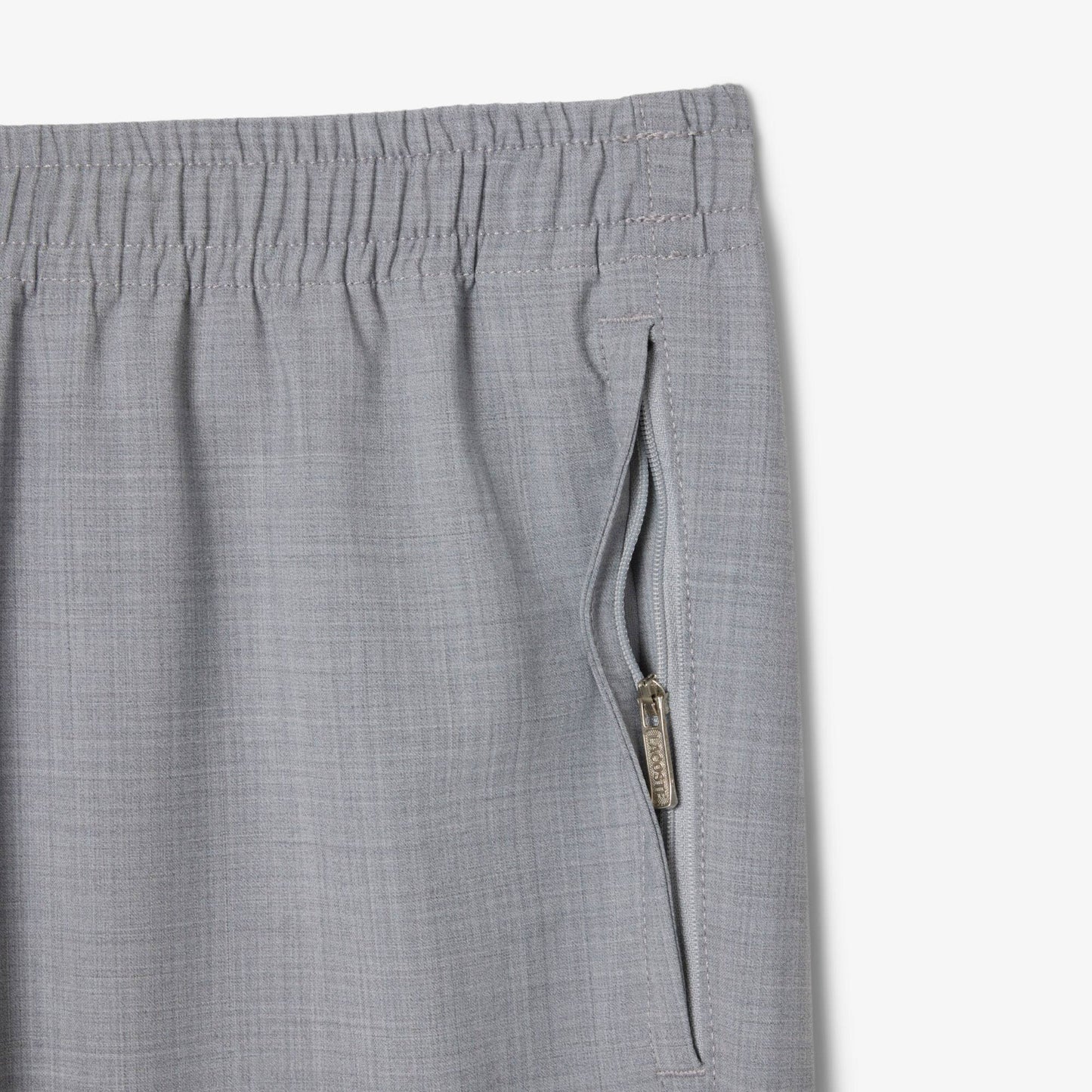 Pantalon chino en flanelle de laine coupe droite