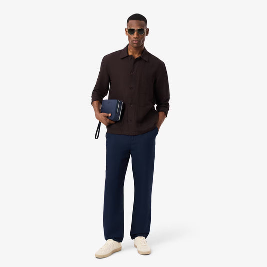 Regular Fit Linen Chino Pants
