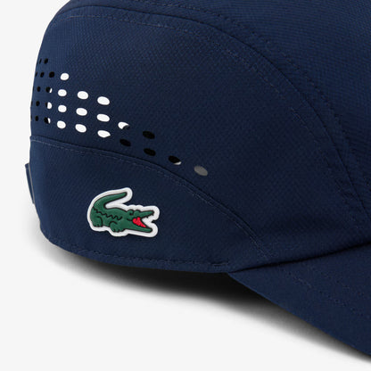 Casquette de tennis en taffetas de losanges