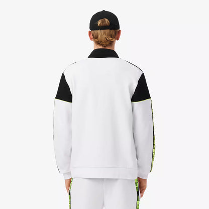 Sweat-shirt Tennis zippé color-block
