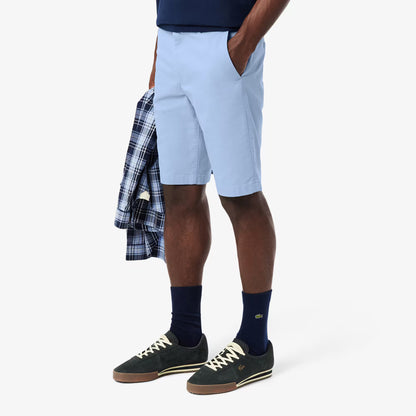 Shorts chino en sergé extensible