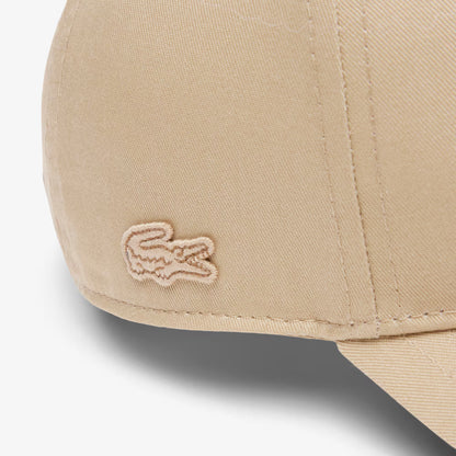 Casquette en sergé de coton brodé