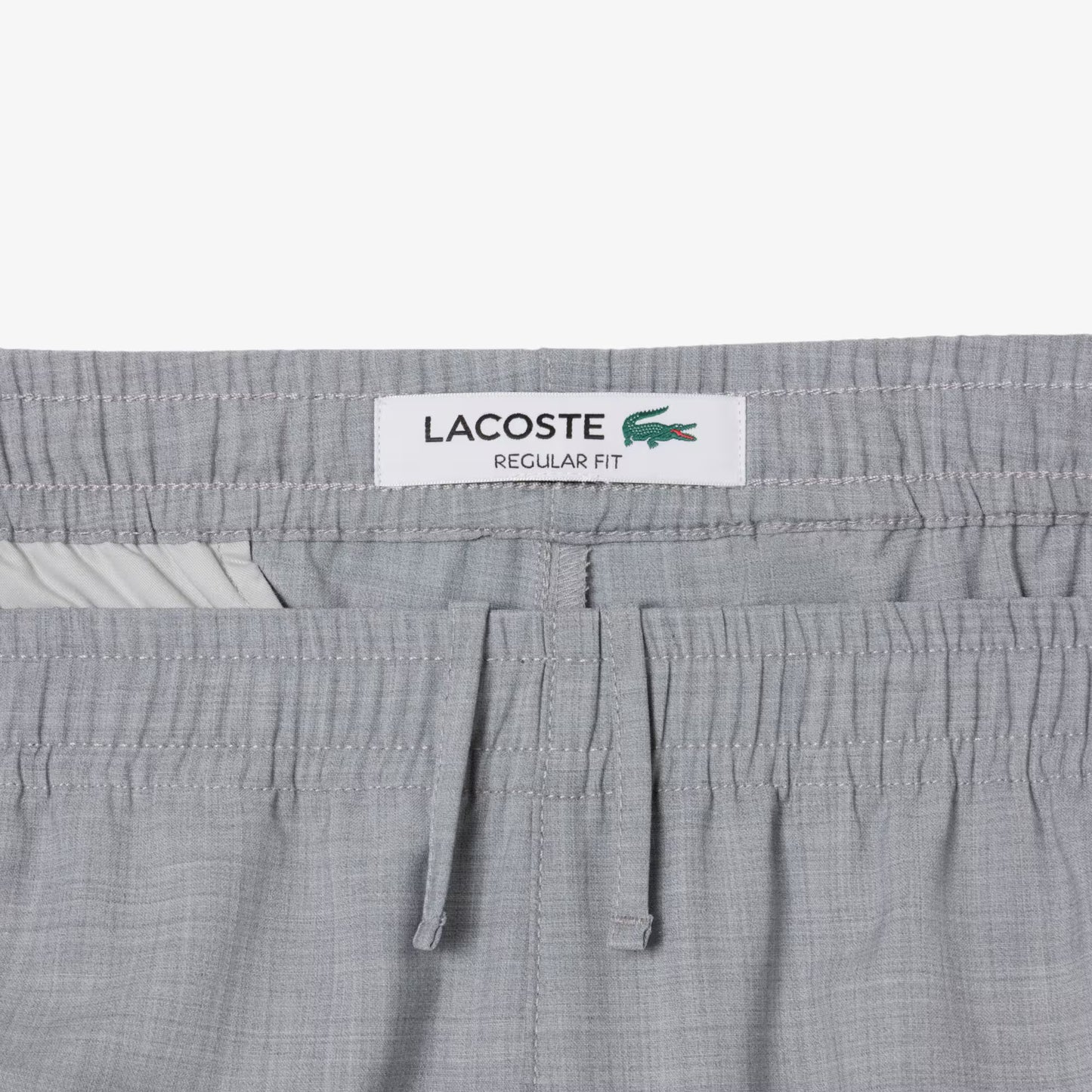 Pantalon chino en flanelle de laine coupe droite