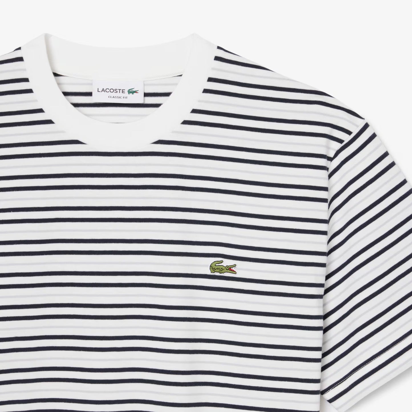 T-shirt en coton rayé