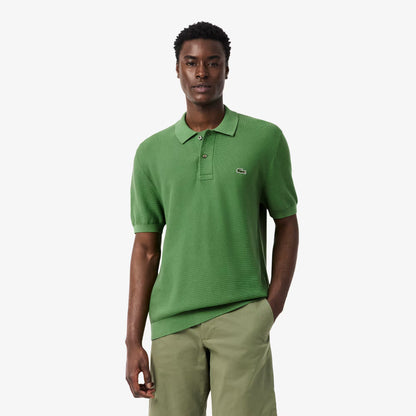 Polo en maille coupe classique