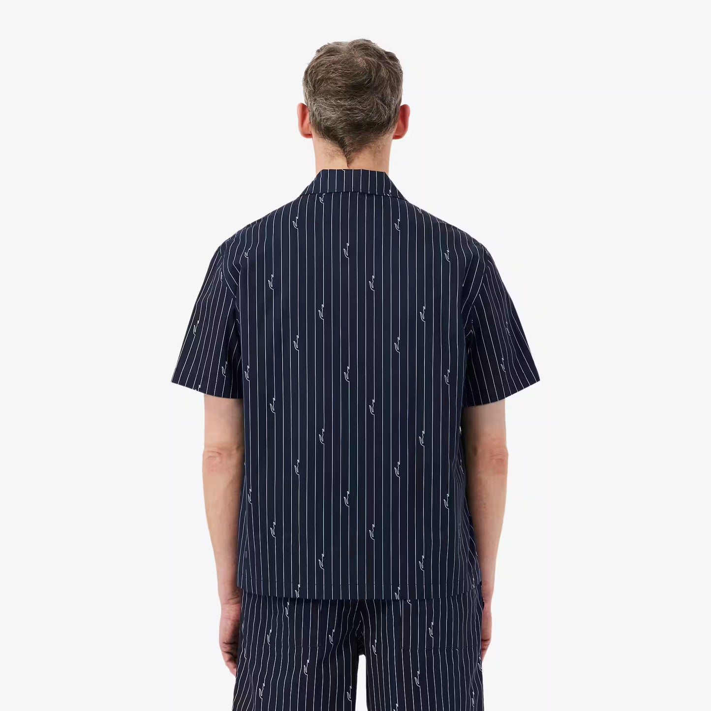 Chemise en twill imprimé coupe décontractée
