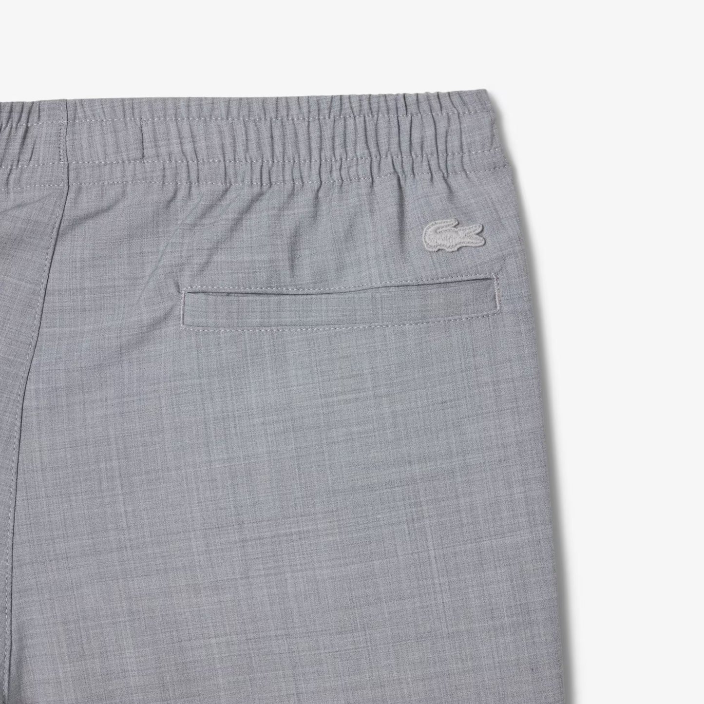 Pantalon chino en flanelle de laine coupe droite