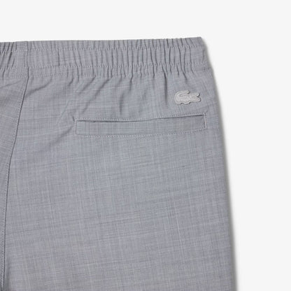Pantalon chino en flanelle de laine coupe droite