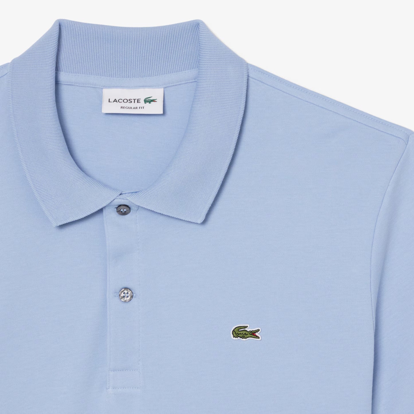 Polo en coton Pima coupe droite