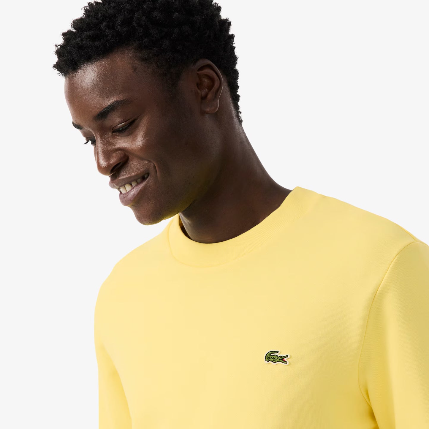 Sweat-shirt en molleton coupe classique