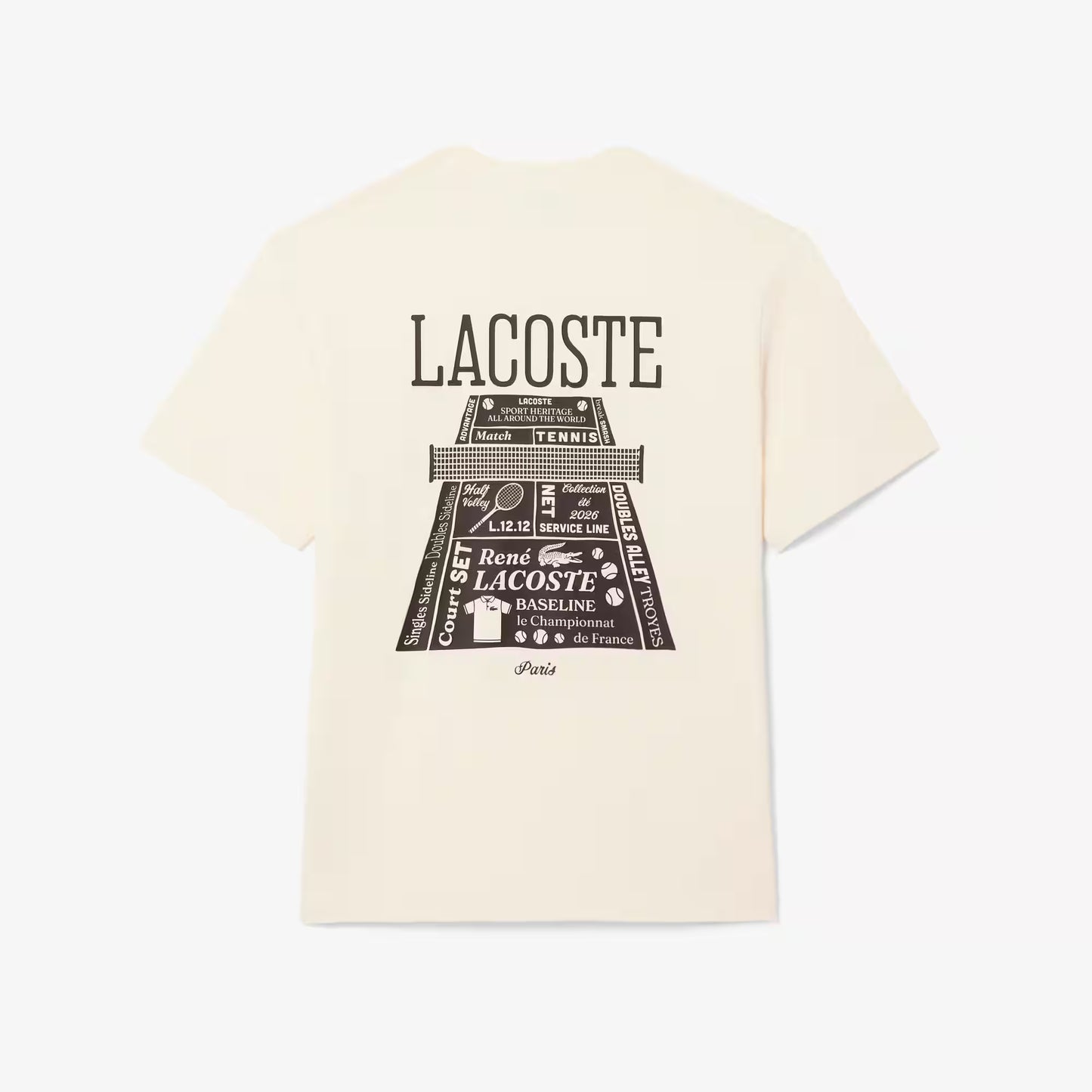 T-shirt épais en coton imprimé