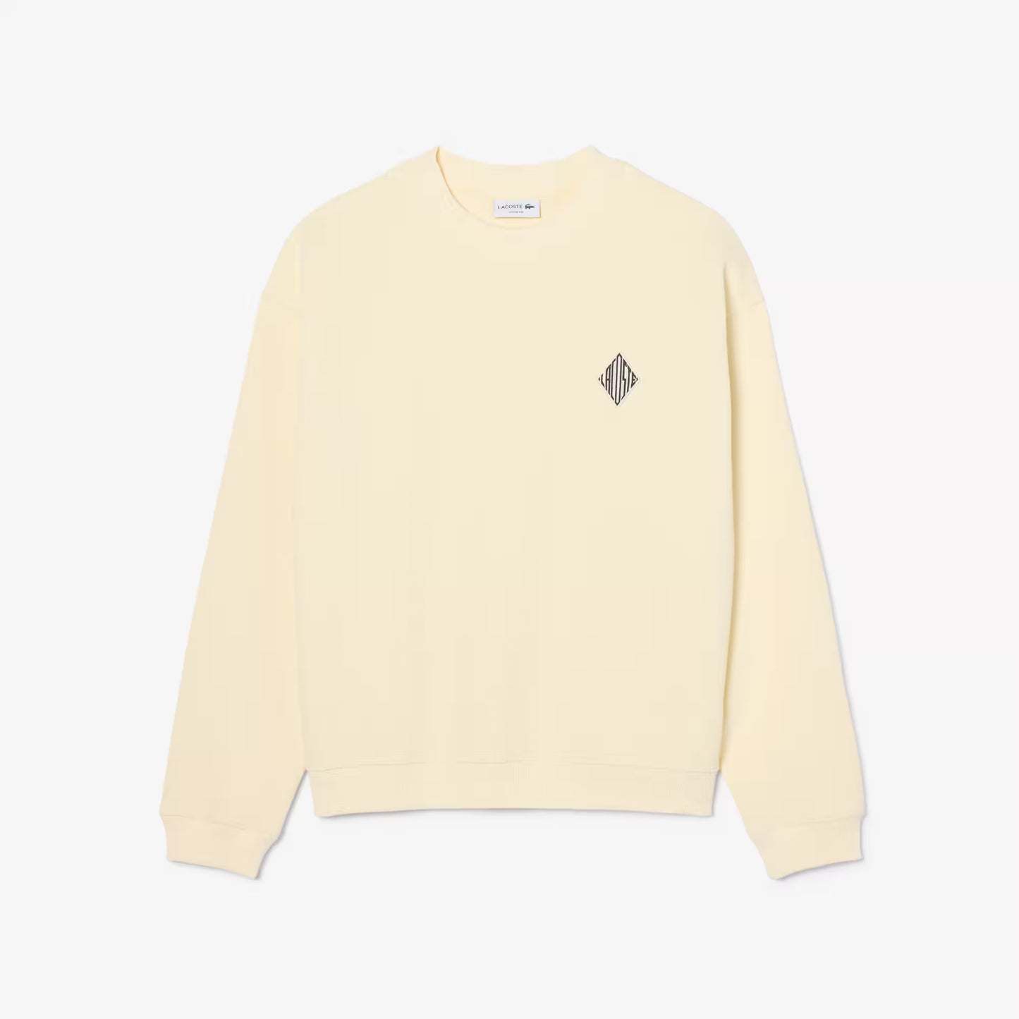 Sweat-shirt en piqué double face à écusson