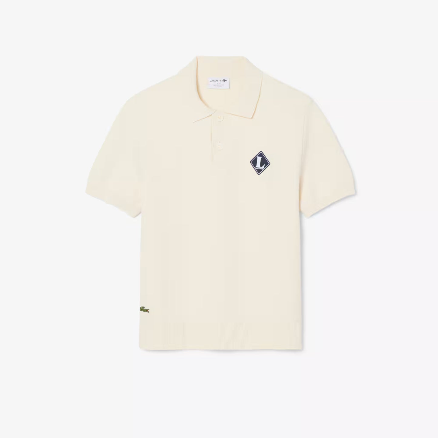 Pull ras du cou orné d'un badge Fabriqué en France