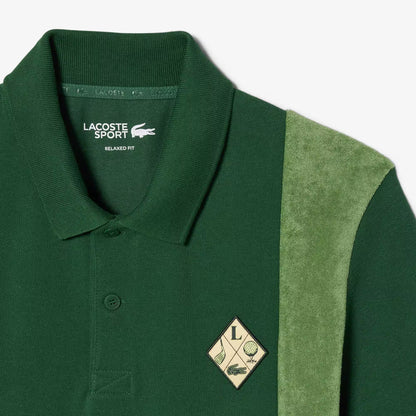 Polo de golf en piqué coupe décontractée
