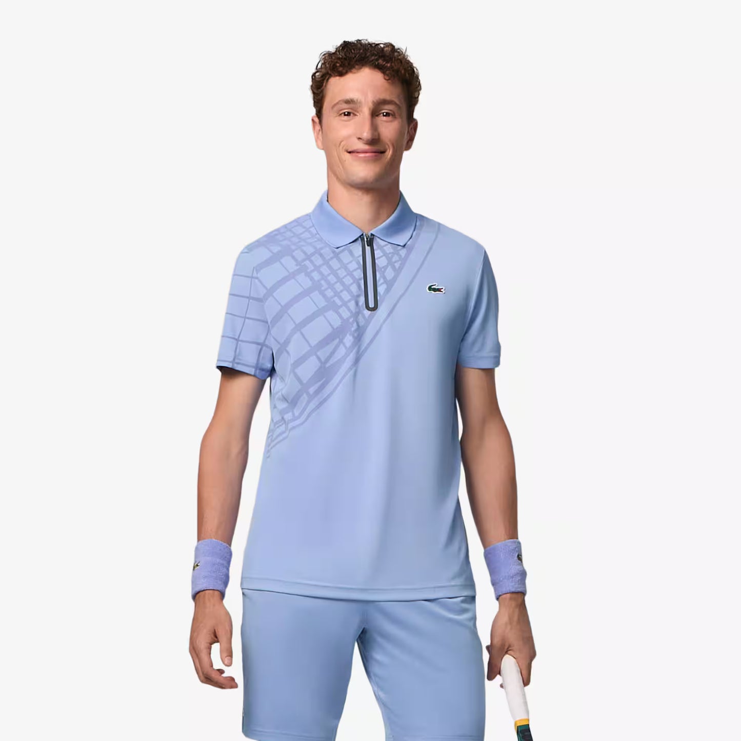 Polo de tennis ajusté imprimé Ultra Dry
