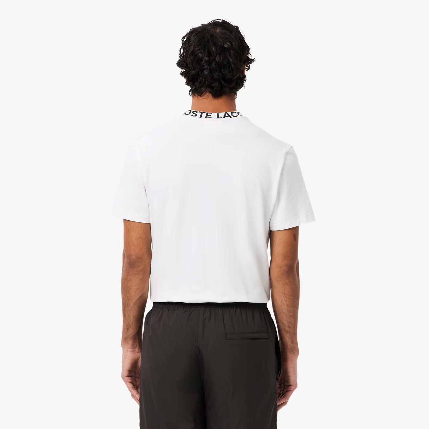 T-shirt en piqué Jacquard