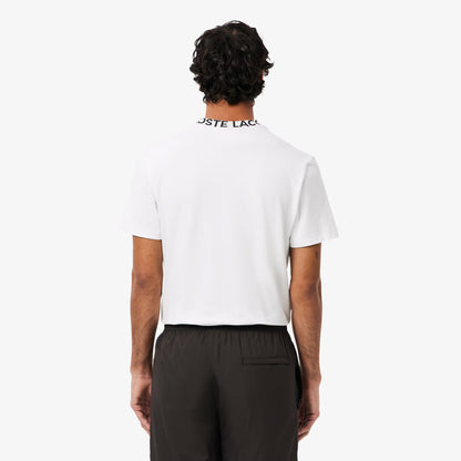 T-shirt en piqué Jacquard