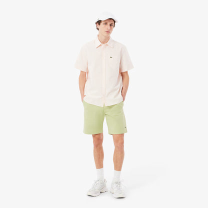 Shorts en molleton coupe droite