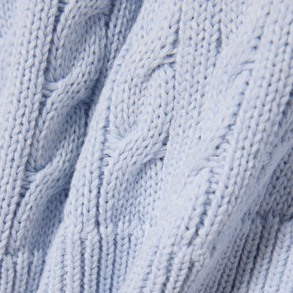 Pull en coton torsadé