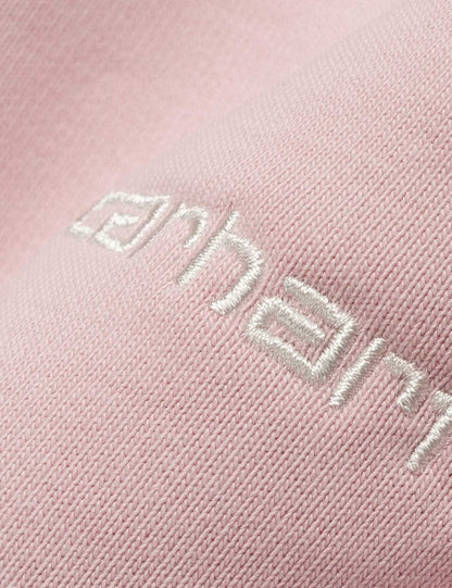 Sweat-shirt brodé – Rose poudré