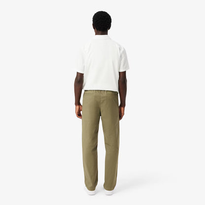 Pantalon chino en twill de coton à coupe droite 2
